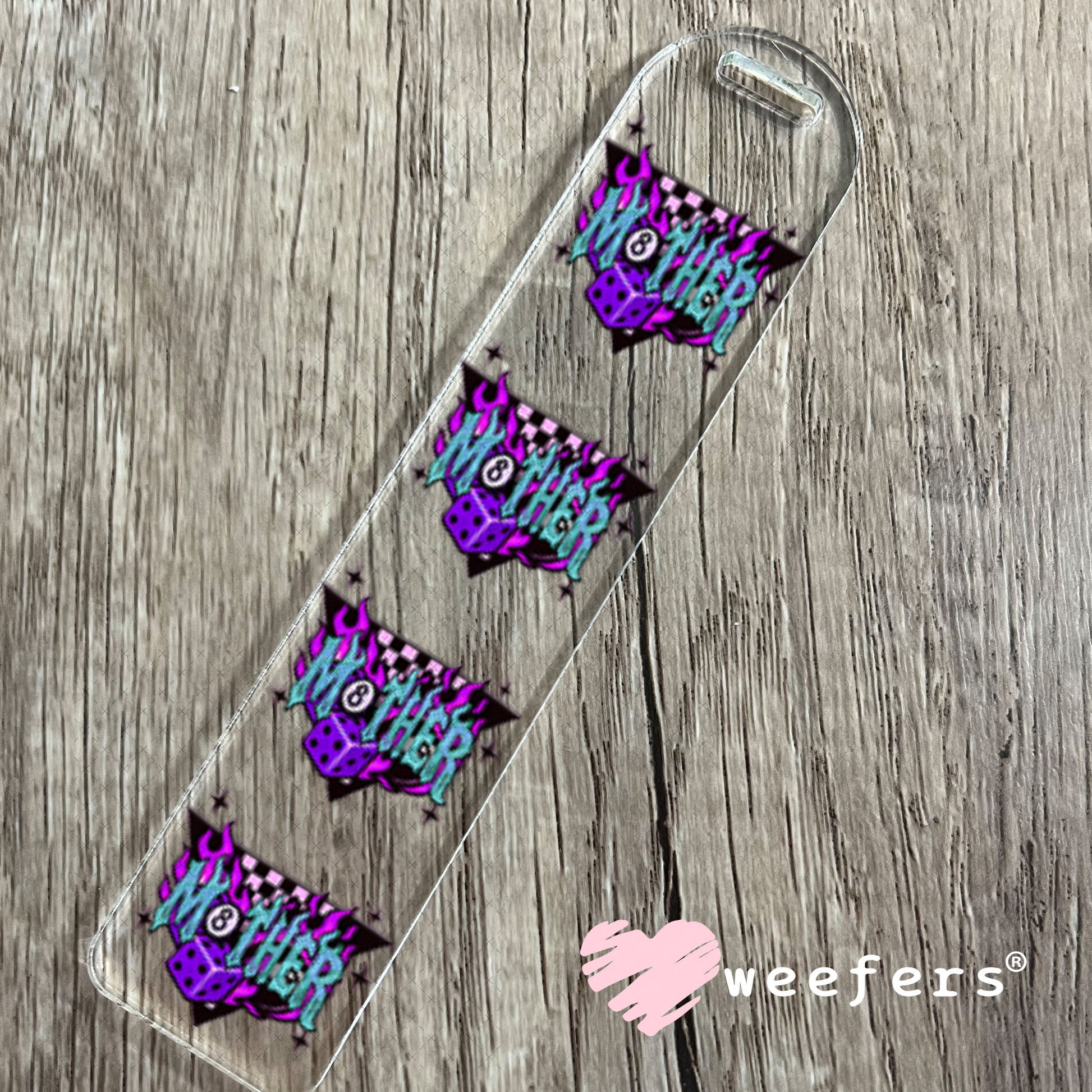 UV DTF Decal - Purple Mother Bookmark Weefers