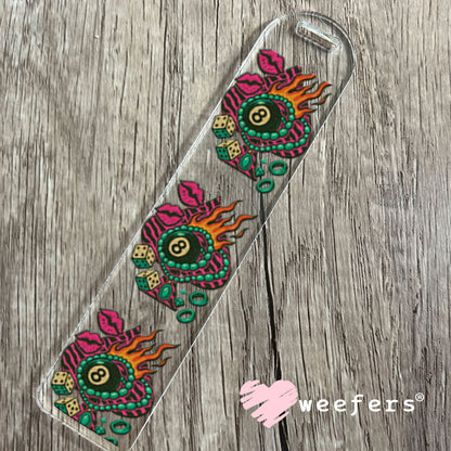 UV DTF Decal - Spade Eightball Bookmark Weefers