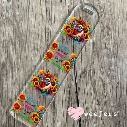 UV DTF Cup Wraps - Rela We're all Crazy Bookmark Weefers