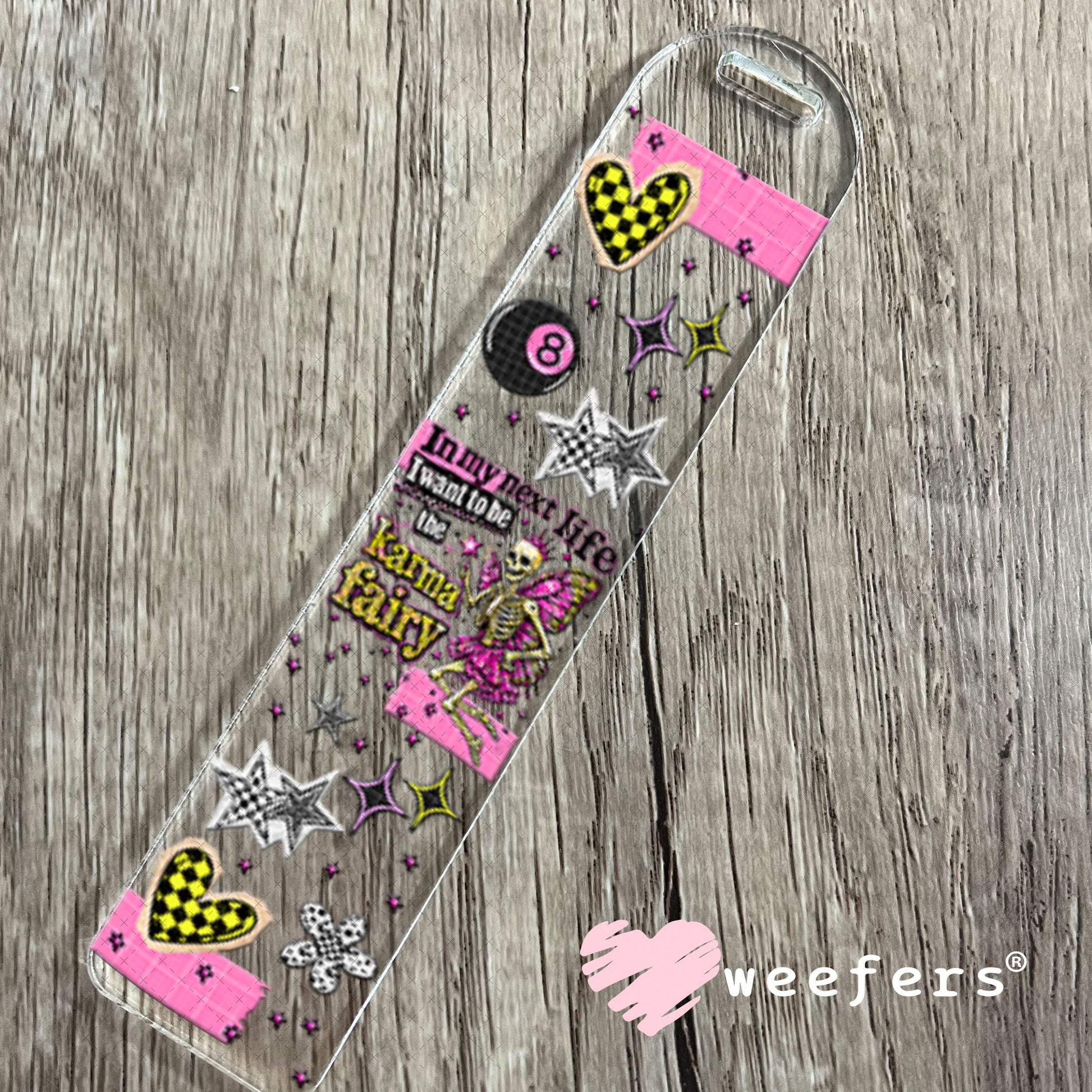 UV DTF Cup Wraps - In My Next Life I want to be the Karma Fairy - Weefers® Exclusive Weefers