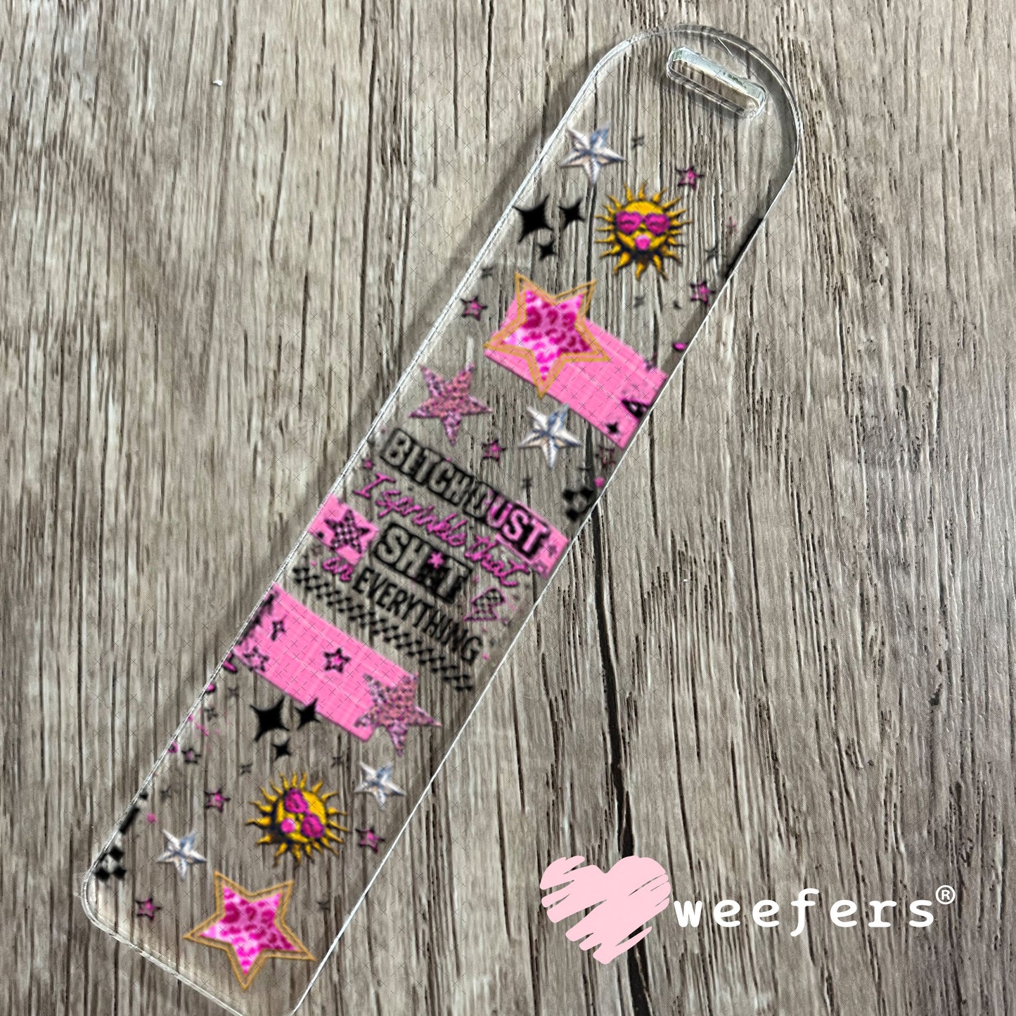 UV DTF Cup Wraps - B$tch Dust I Sprinkle that on Everything - Weefers® Exclusive Weefers