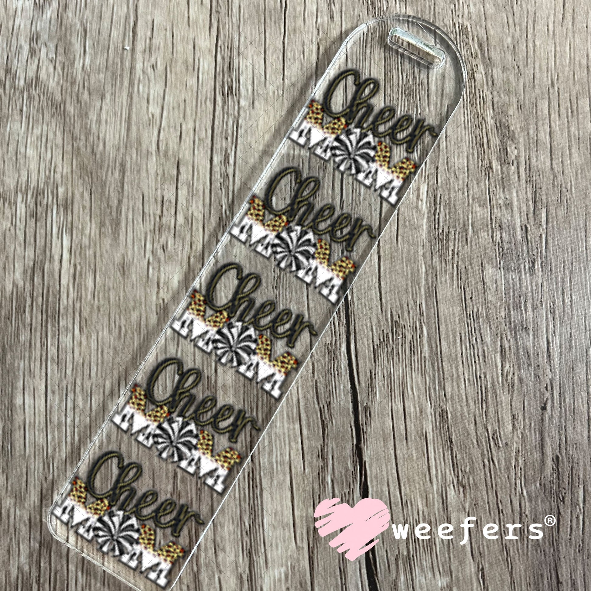 UV DTF Decal - Cheer Mom Bookmark Weefers