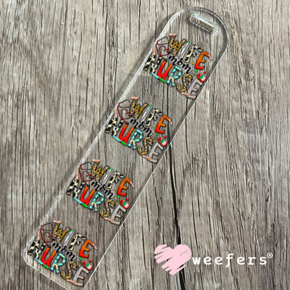 UV DTF Decal - Wife Mom Nurse Bookmark Weefers