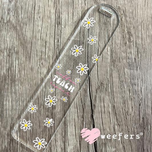 UV DTF Cup Wraps - Coffee Teach Repeat Bookmark Weefers
