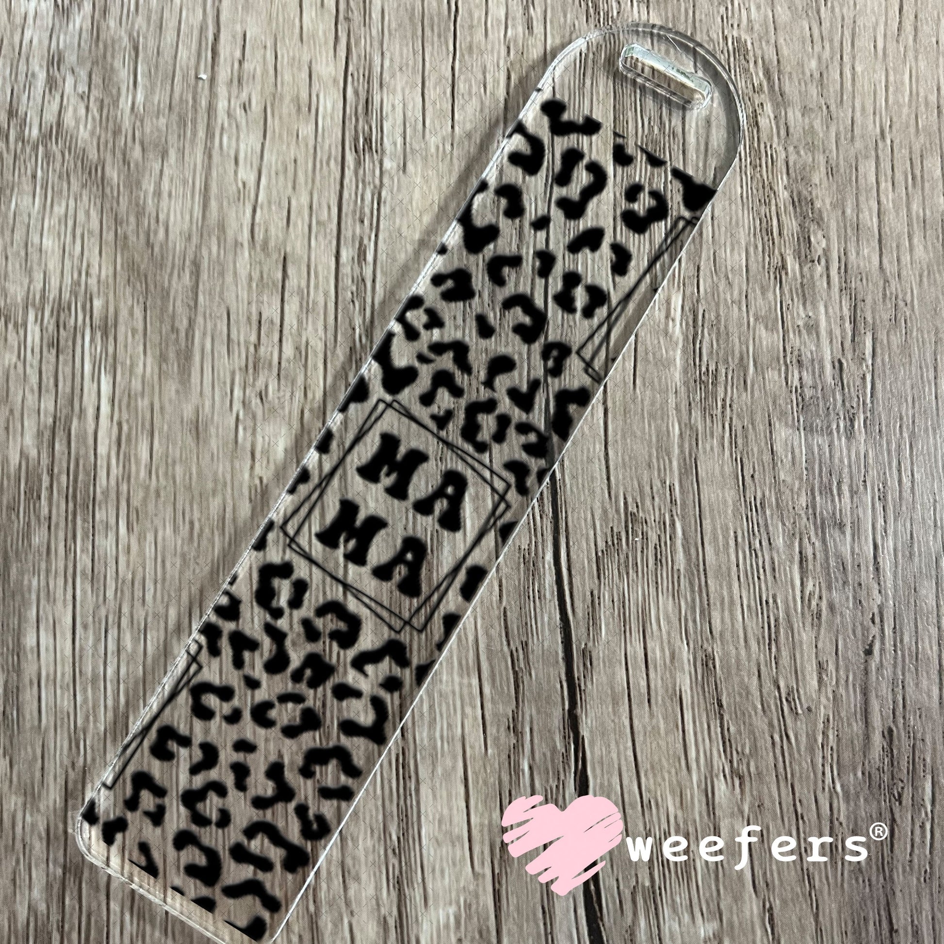 UV DTF Cup Wraps - Mama Cheetah Bookmark Weefers