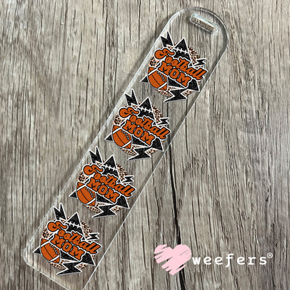 UV DTF Decal - Football Mom Bookmark Weefers