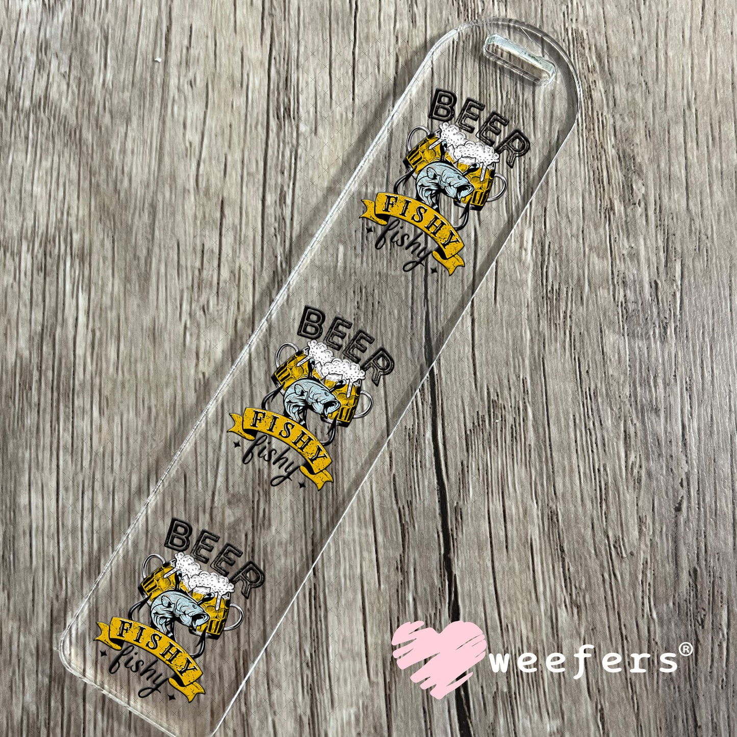 UV DTF Decal - Beer Fishy Fishy Bookmark Weefers