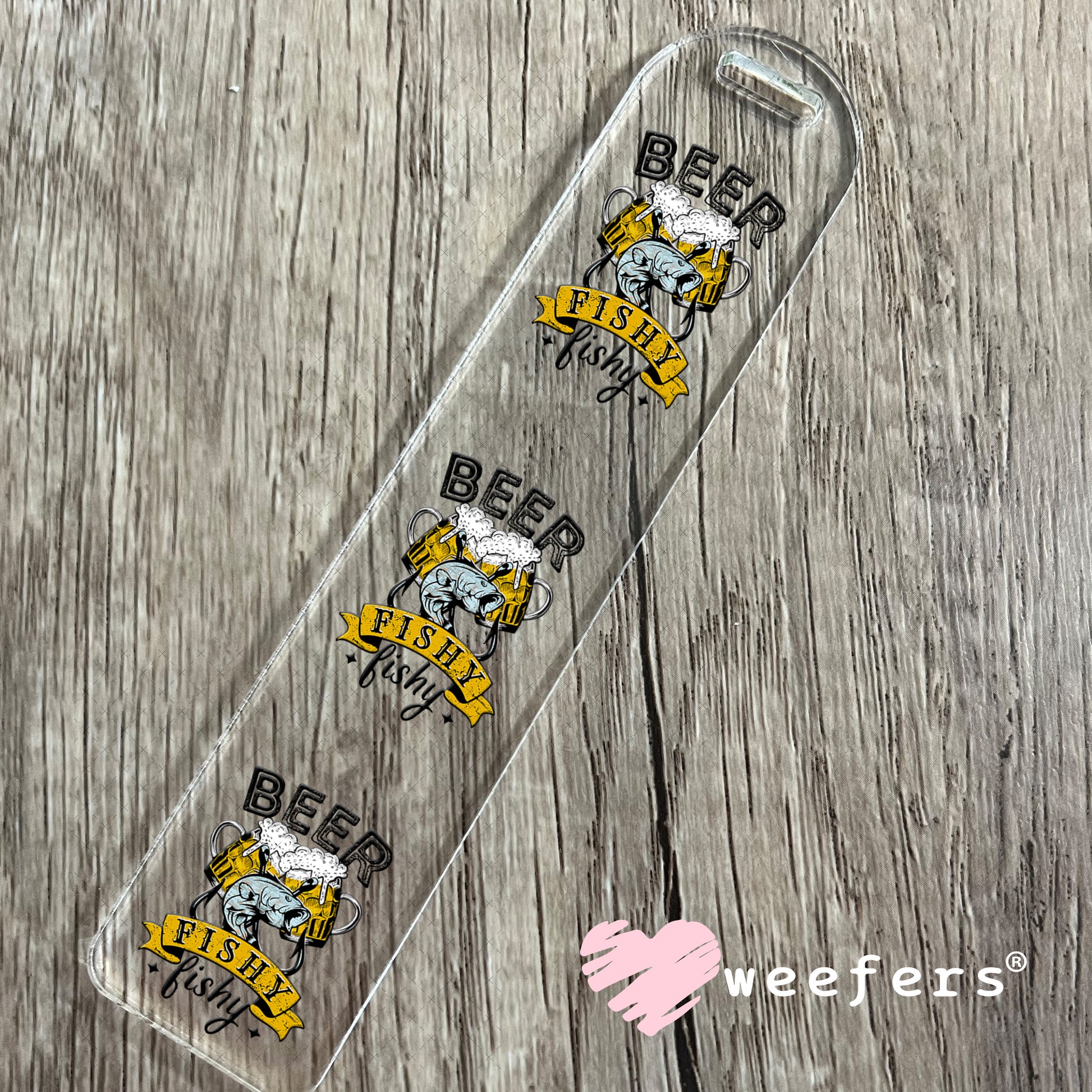 UV DTF Decal - Beer Fishy Fishy Bookmark Weefers