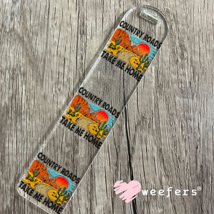 UV DTF Decal - Country Roads Take Me Home Bookmark Weefers