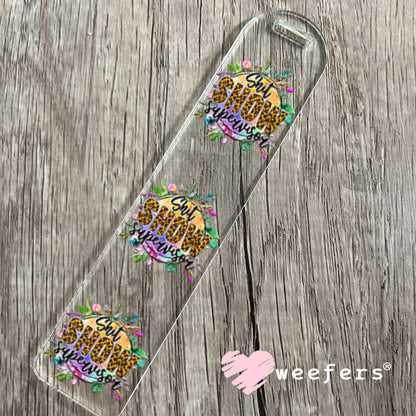 UV DTF Decal - Shit Show Supervisor Bookmark Weefers