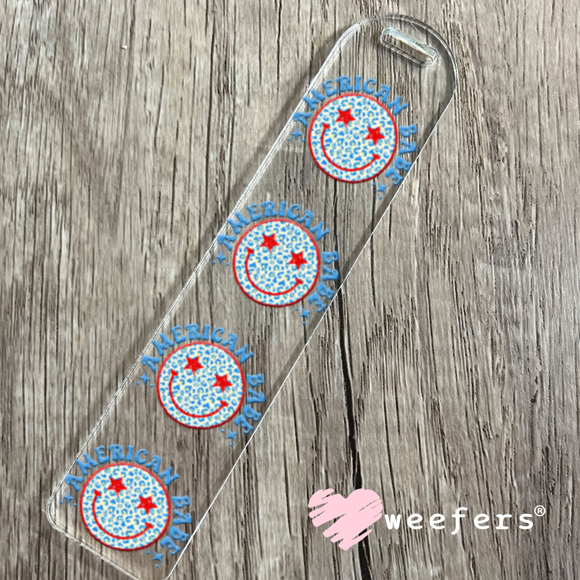 UV DTF Decal - American Babe Smile Face Bookmark Weefers