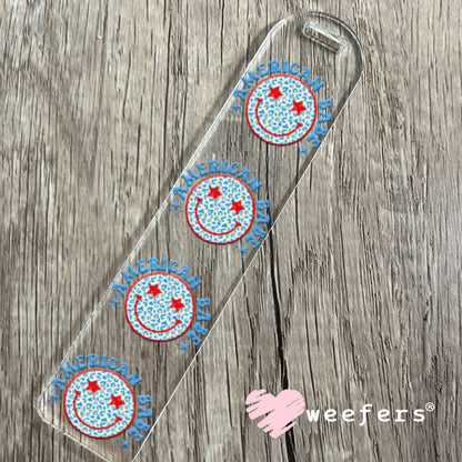 UV DTF Decal - American Babe Smile Face Bookmark Weefers