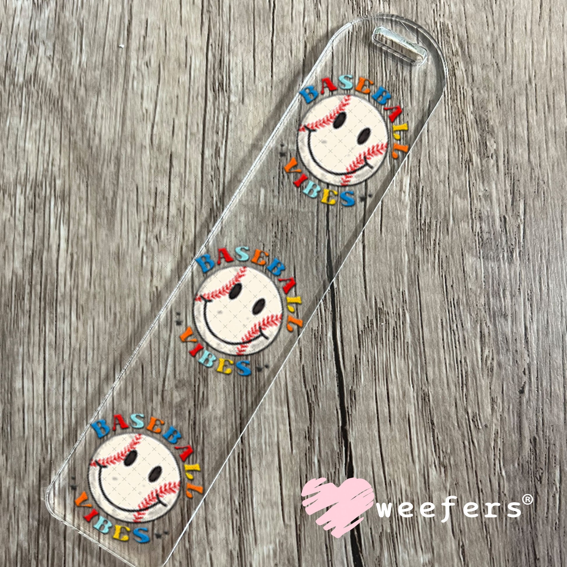 UV DTF Decal - Baseball Vibes Bookmark Weefers