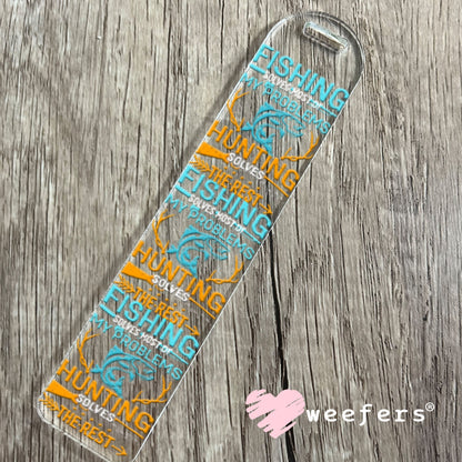 UV DTF Decal - Fishing Solves most of my Problems Bookmark Weefers