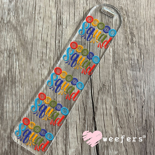 UV DTF Decal - Bingo Squad Bookmark Weefers