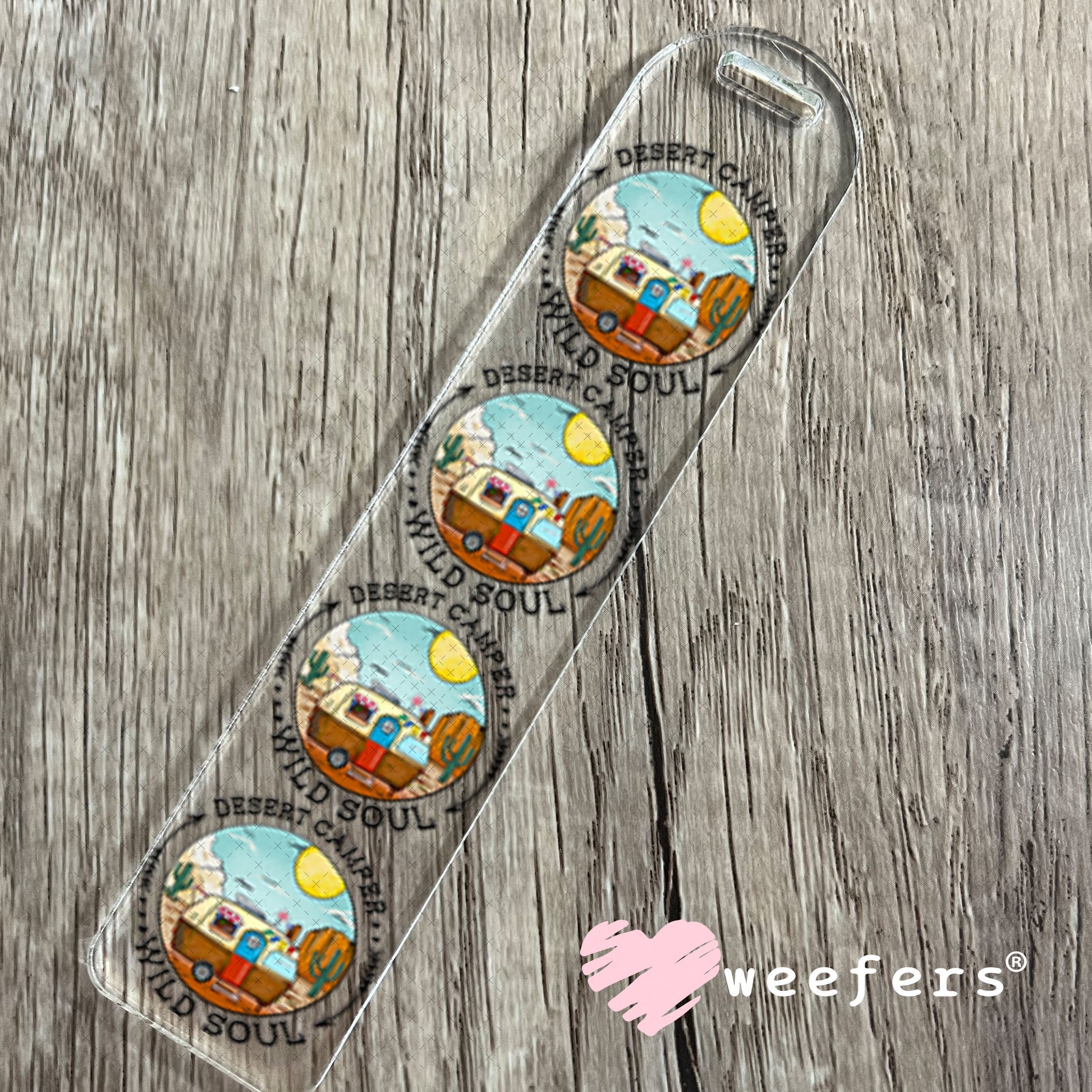 UV DTF Decal - Desert Camper Wild Soul Bookmark Weefers
