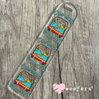 UV DTF Decal - Camp More Worry Less Bookmark Weefers