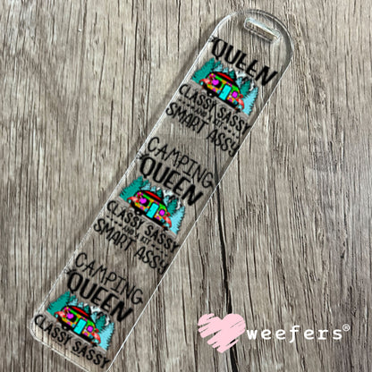 UV DTF Decal - Camping queen Bookmark Weefers