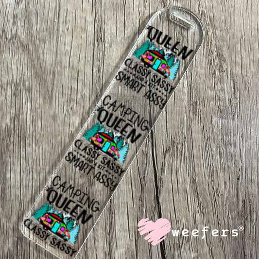 UV DTF Decal - Camping queen Bookmark Weefers