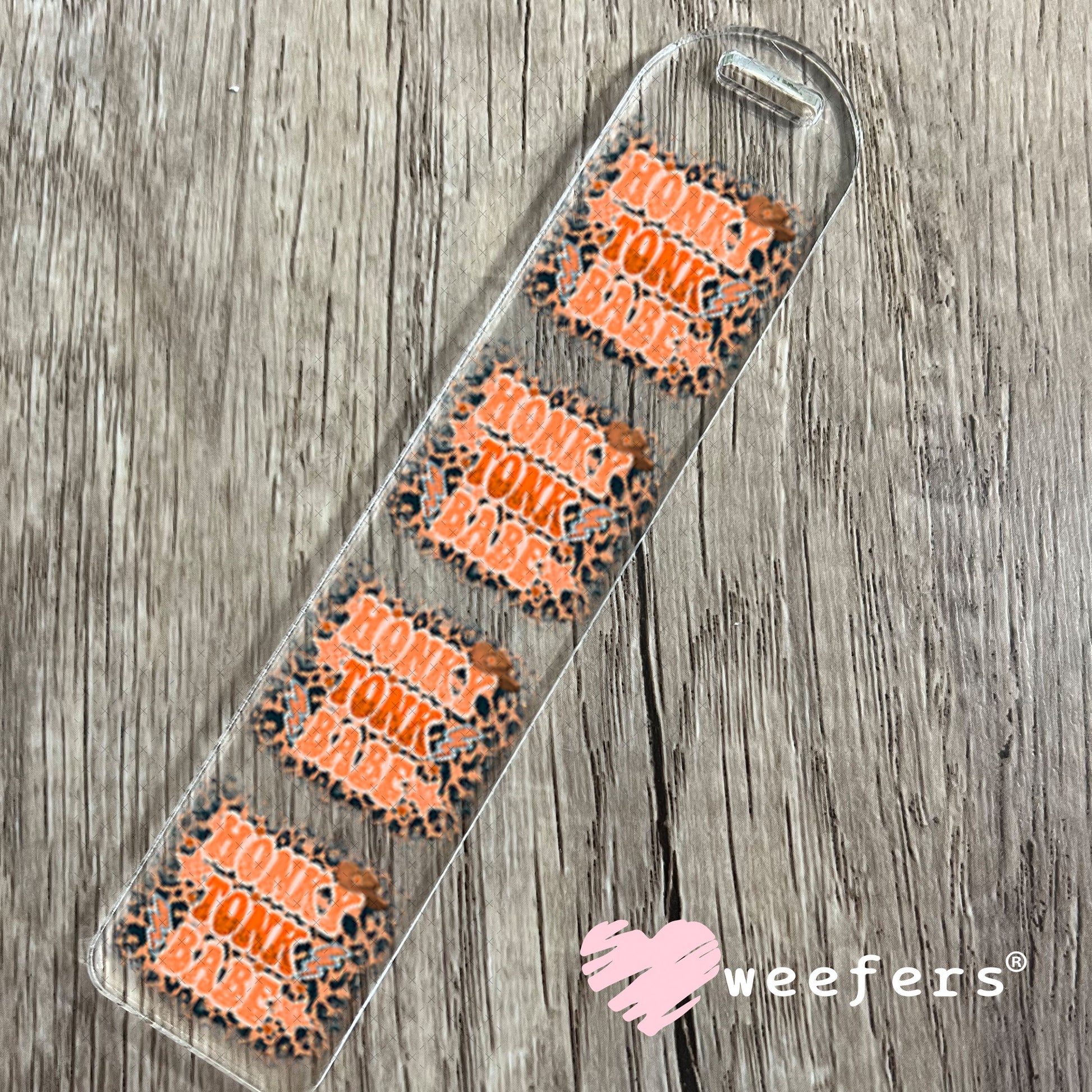 UV DTF Decal - Honky Tonk Babe Bookmark Weefers