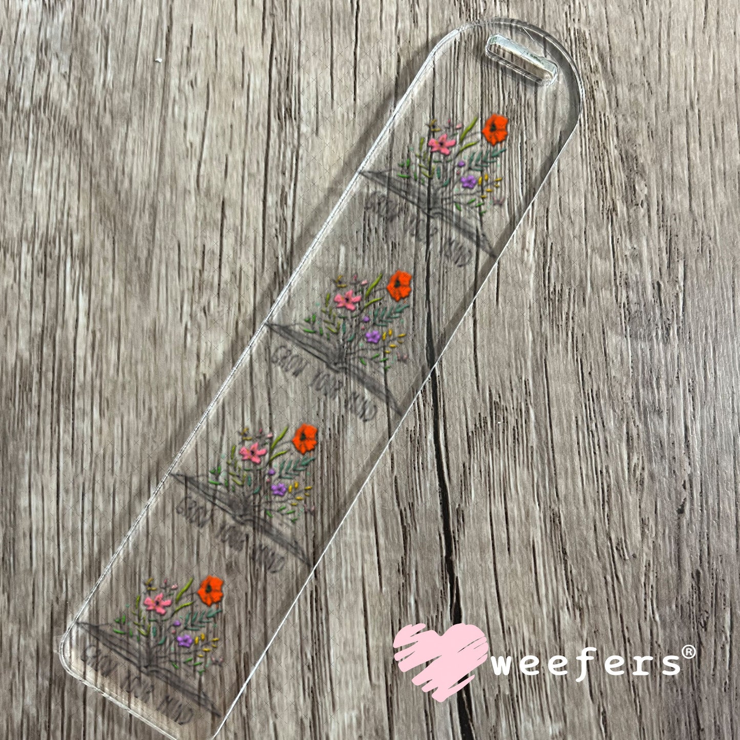 UV DTF Decal - Grow Your Mind Bookmark Weefers