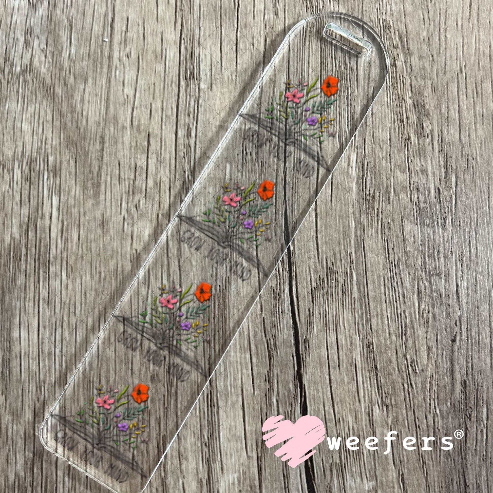 UV DTF Decal - Grow Your Mind Bookmark Weefers
