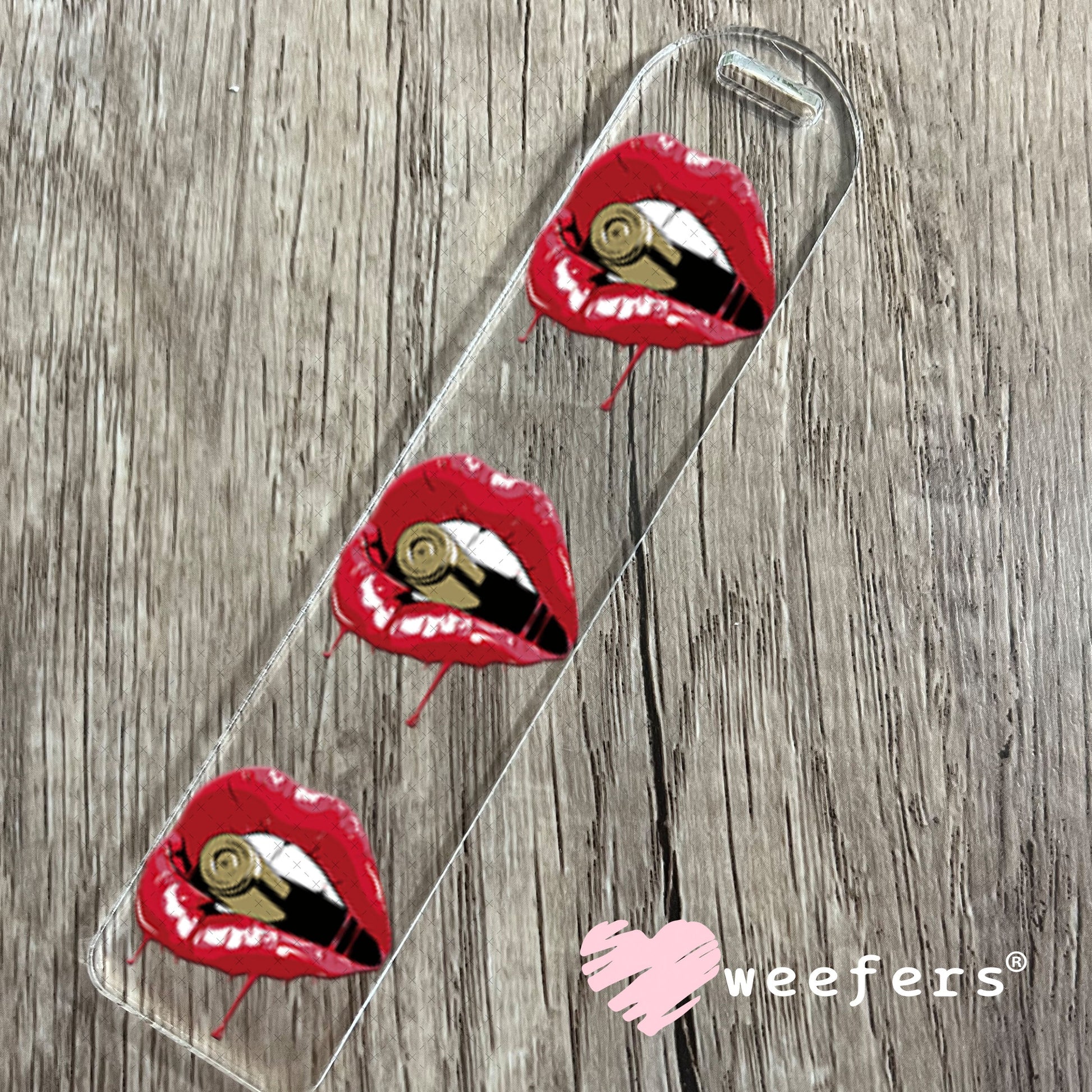 UV DTF Decal - Bite the Bullet Bookmark Weefers