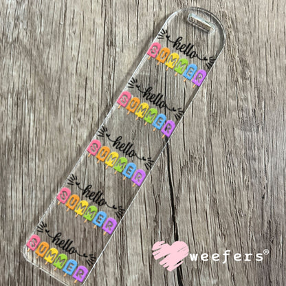 UV DTF Decal - Hello Summer Bookmark Weefers