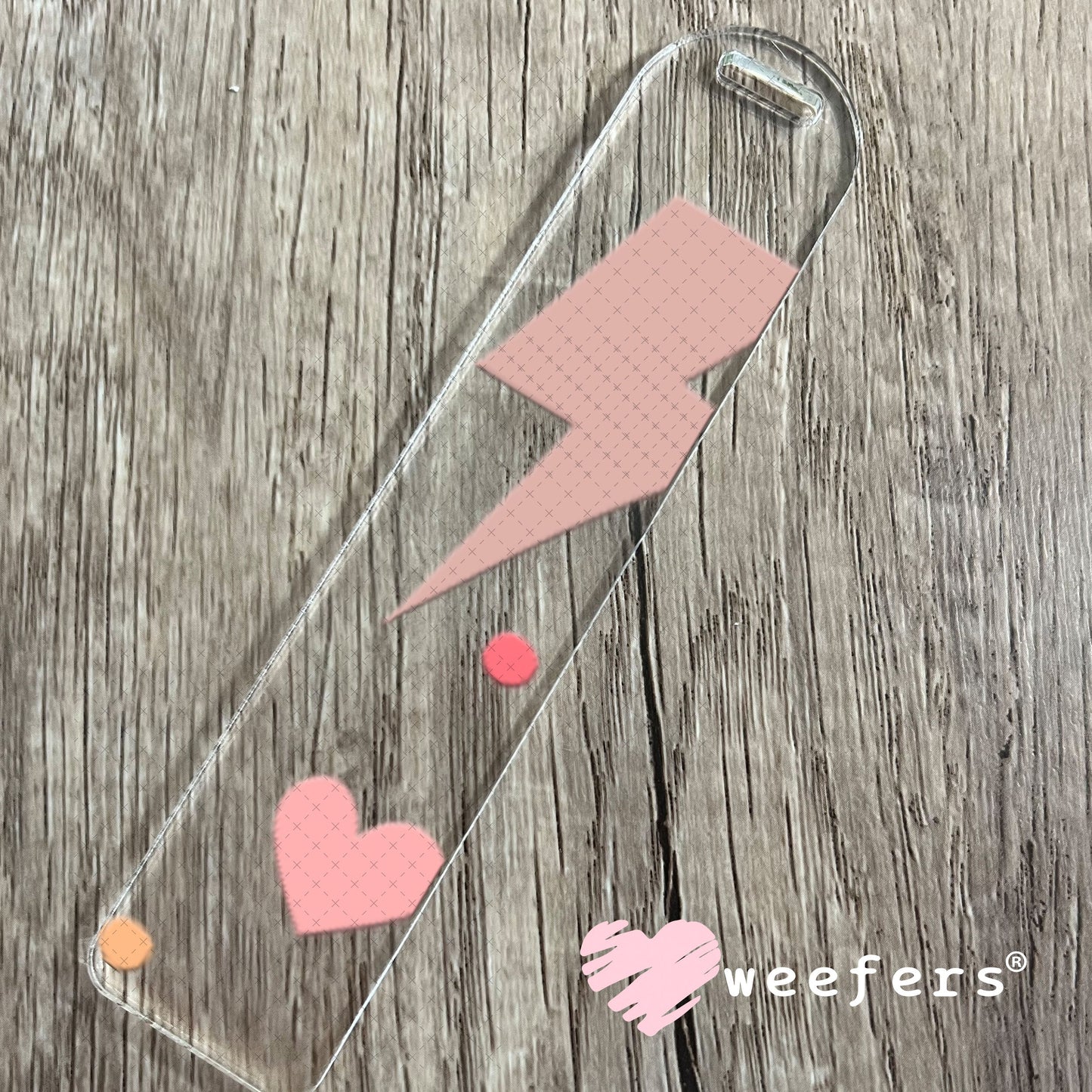 UV DTF Cup Wraps - Lightening Bolts Bookmark Weefers