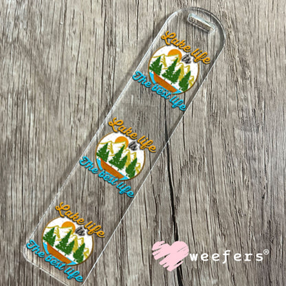 UV DTF Decal - Lake Life is the best life Bookmark Weefers