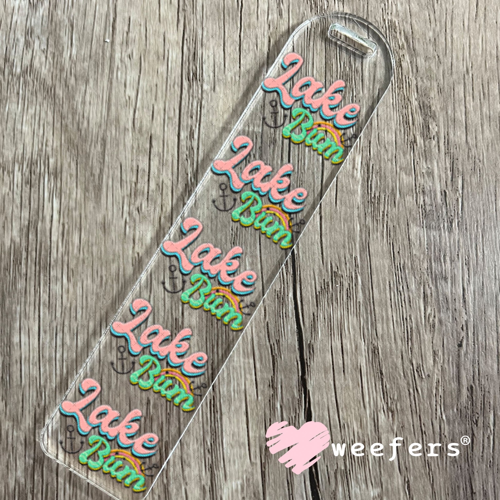 UV DTF Decal - Lake Bum Bookmark Weefers