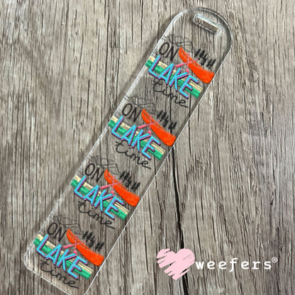 UV DTF Decal - On Lake Time Bookmark Weefers