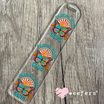 UV DTF Decal - Praying Moms Club Bookmark Weefers