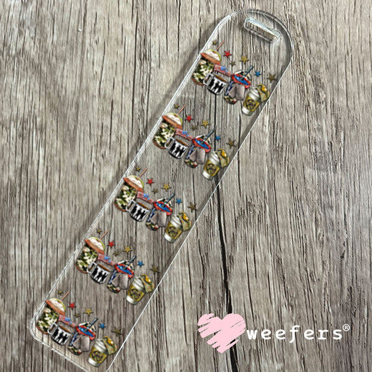 UV DTF Decal - Military Coffee Bookmark Weefers