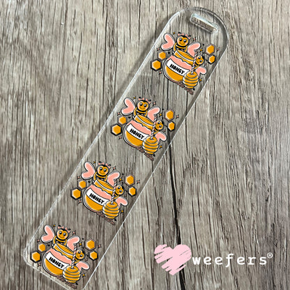 Honey Bee Mine UV DTF Bookmark Decal