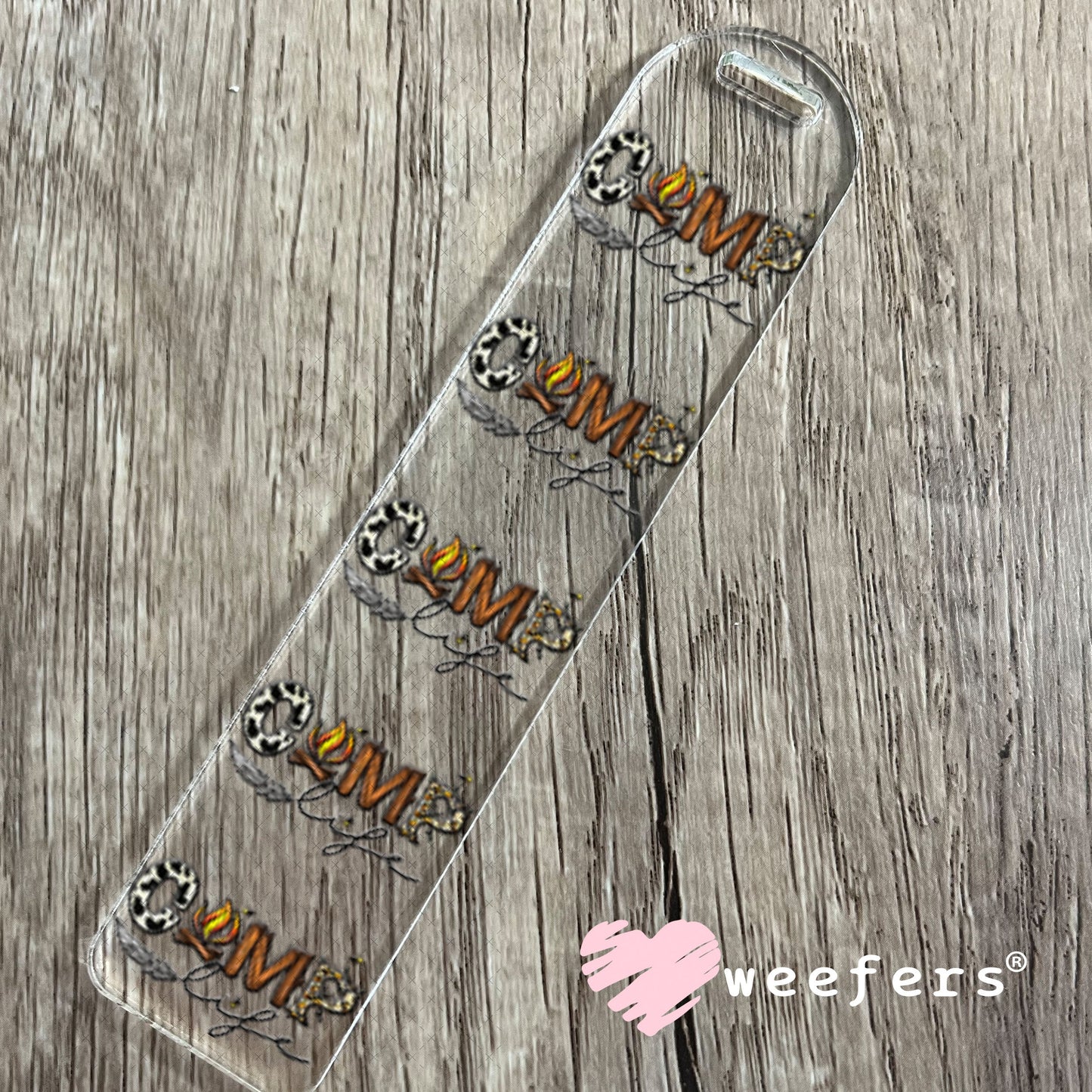 UV DTF Decal - Camp Life Bookmark Weefers