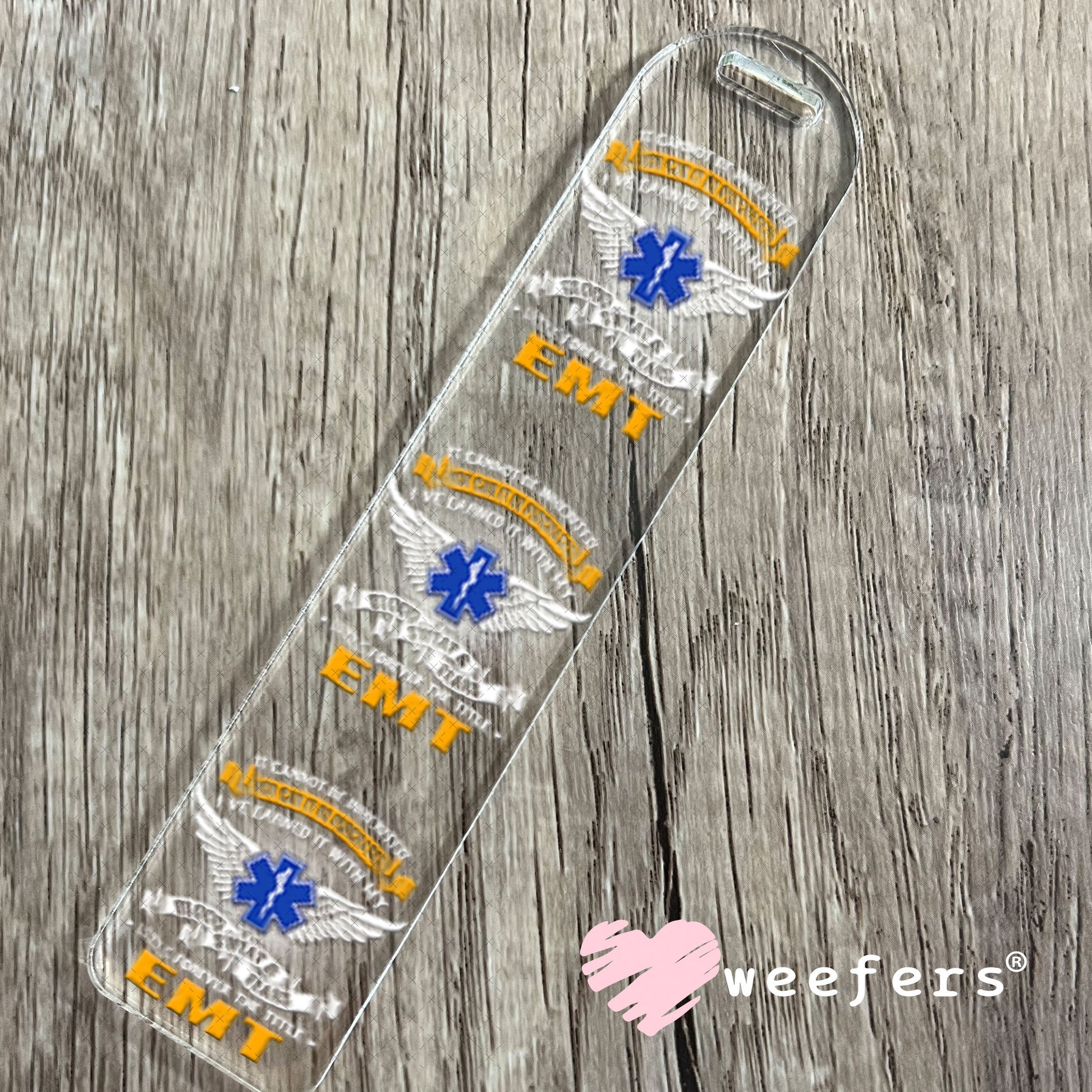 UV DTF Decal - EMT Bookmark Weefers