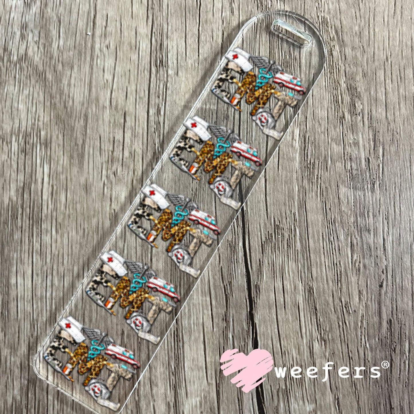 UV DTF Decal - EMT Western Bookmark Weefers