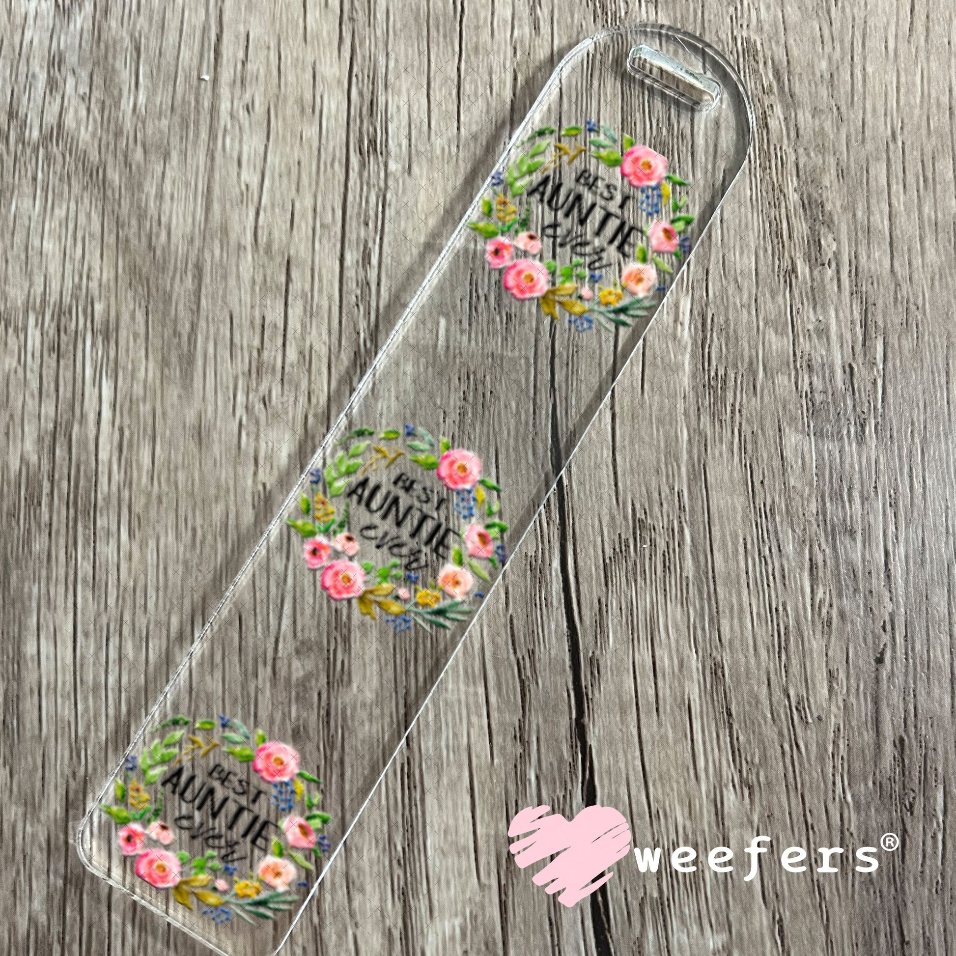 UV DTF Decal - Best Auntie Ever Bookmark Weefers