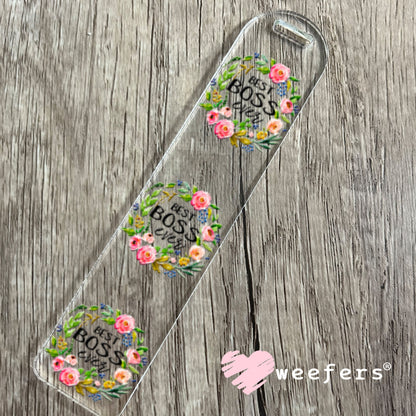 UV DTF Decal - Best Boss Ever Bookmark Weefers