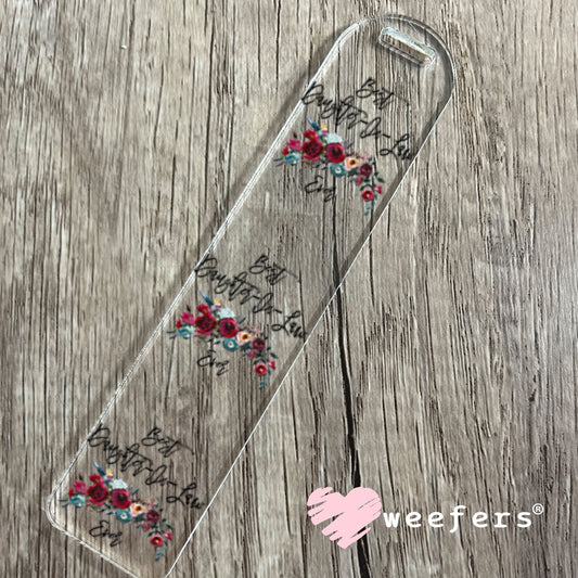 UV DTF Decal - Best Daughter In Law Ever Bookmark Weefers
