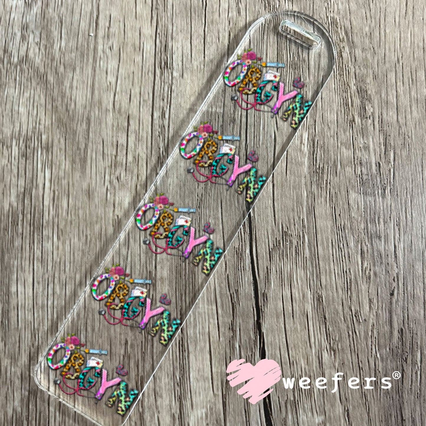 UV DTF Decal - OBGYN Western Bookmark Weefers