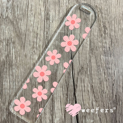 UV DTF Cup Wraps - Pink Daisies Bookmark Weefers