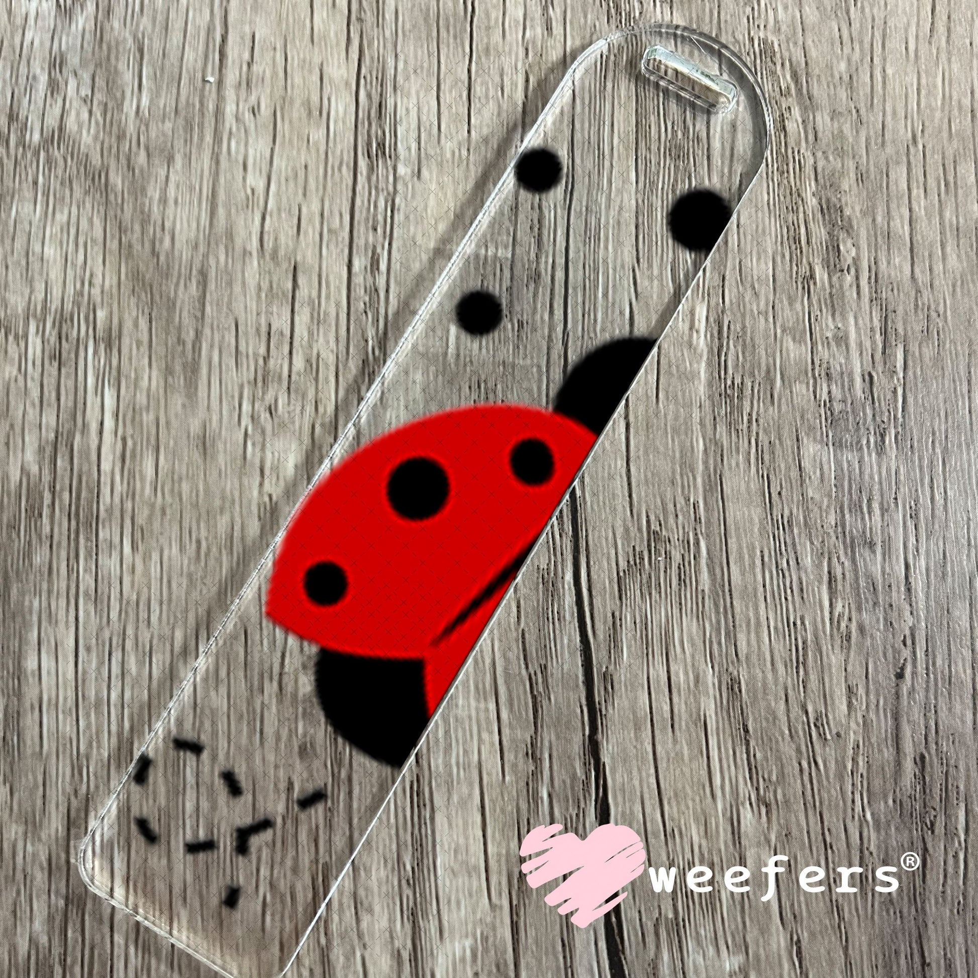 UV DTF Cup Wraps - Red Lady Bugs Bookmark Weefers