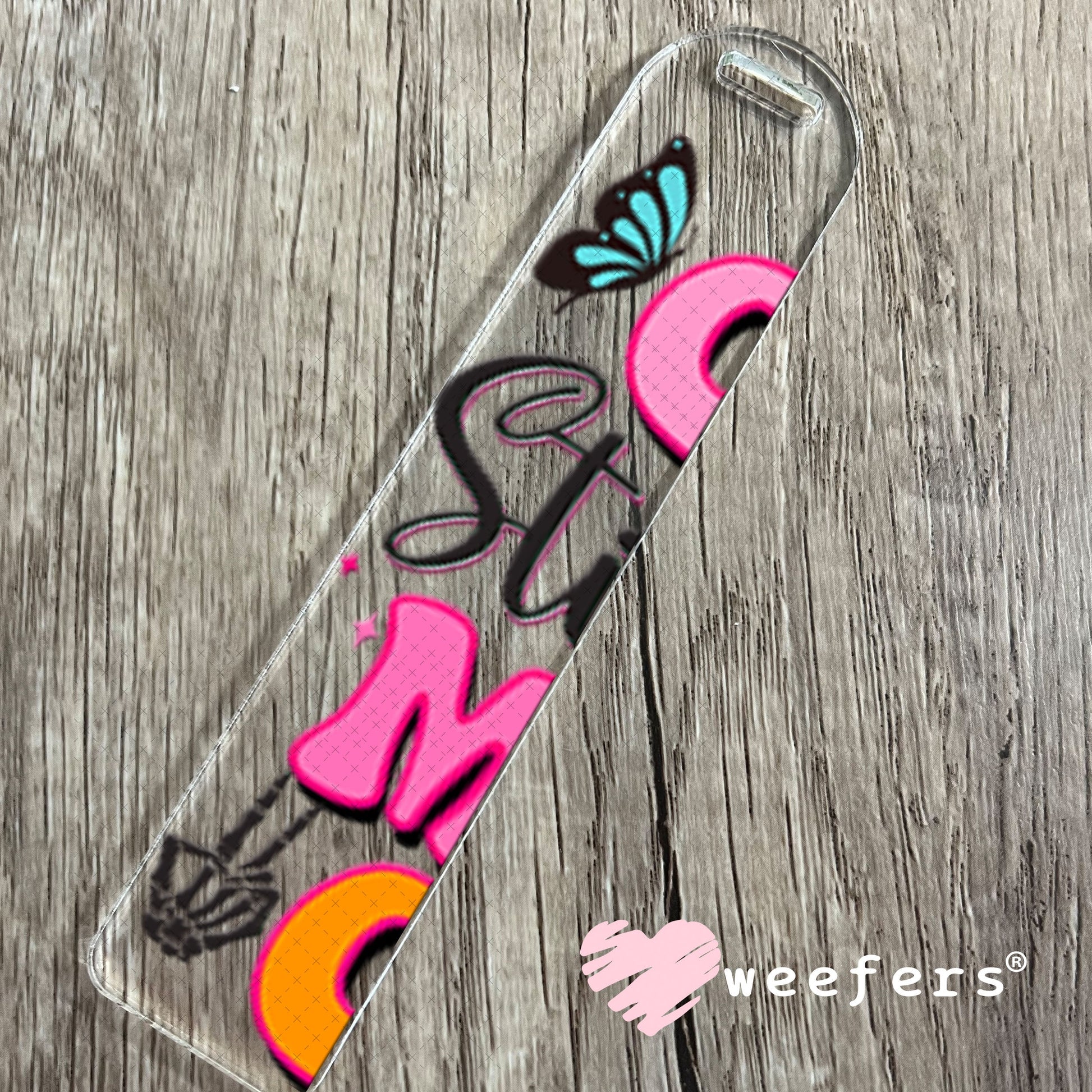 UV DTF Decal - Overstimulated Moms Club Bookmark Weefers