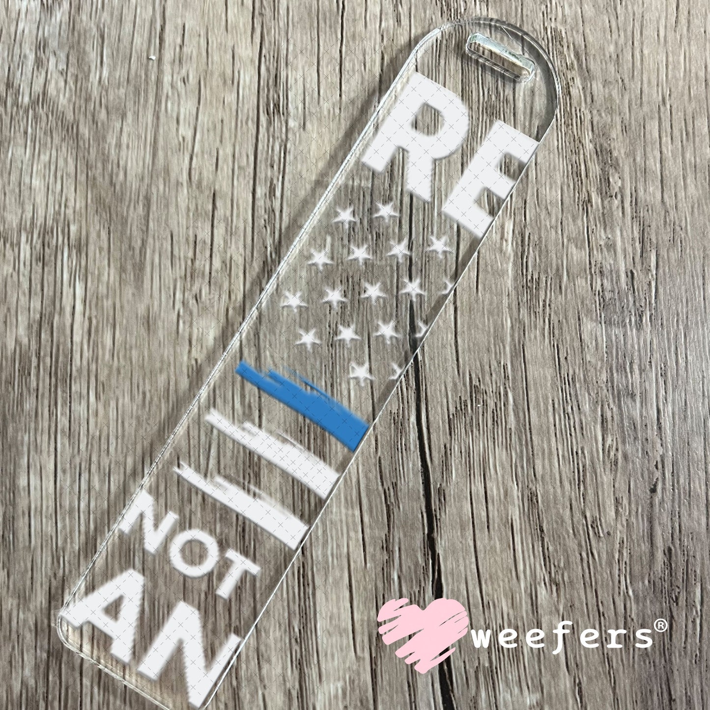 UV DTF Decal - Retired Police Bookmark Weefers