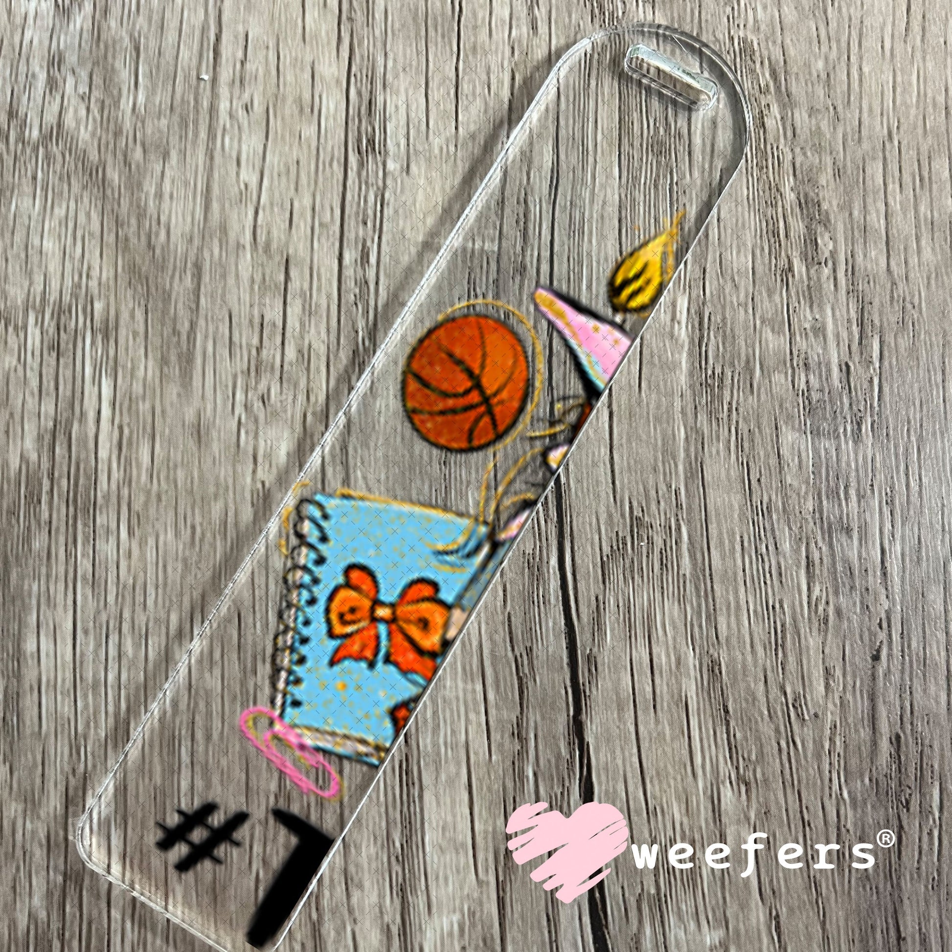 UV DTF Decal - Teacher Life Messy Bune Bookmark Weefers