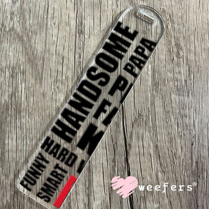 UV DTF Cup Wraps - Dad The Man Bookmark Weefers