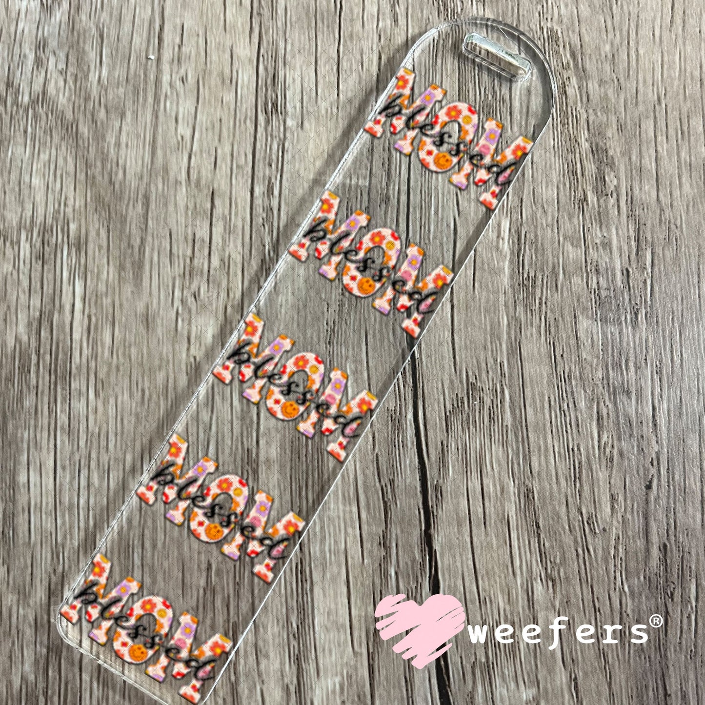 UV DTF Decal - Blessed Mom Bookmark Weefers