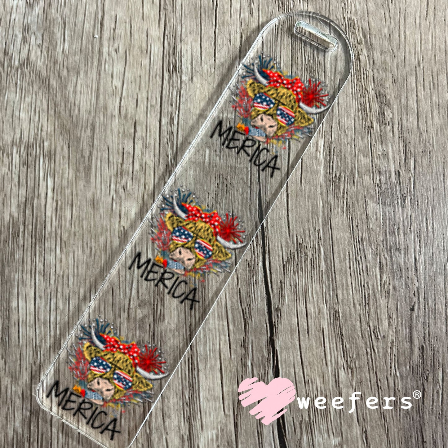 UV DTF Decal - Highlander Merica Bookmark Weefers